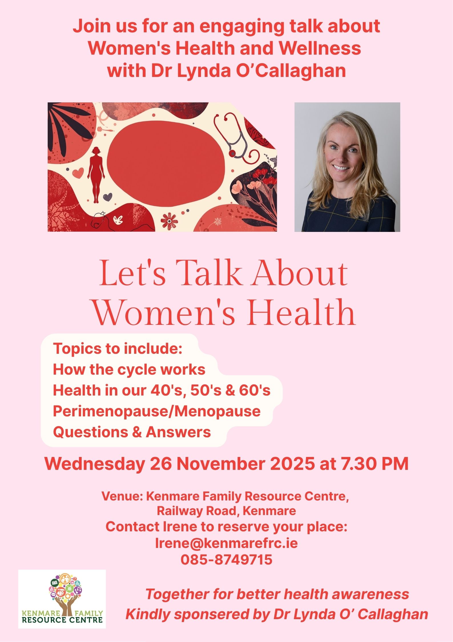 Poster Lets Talk About Womens Health 3